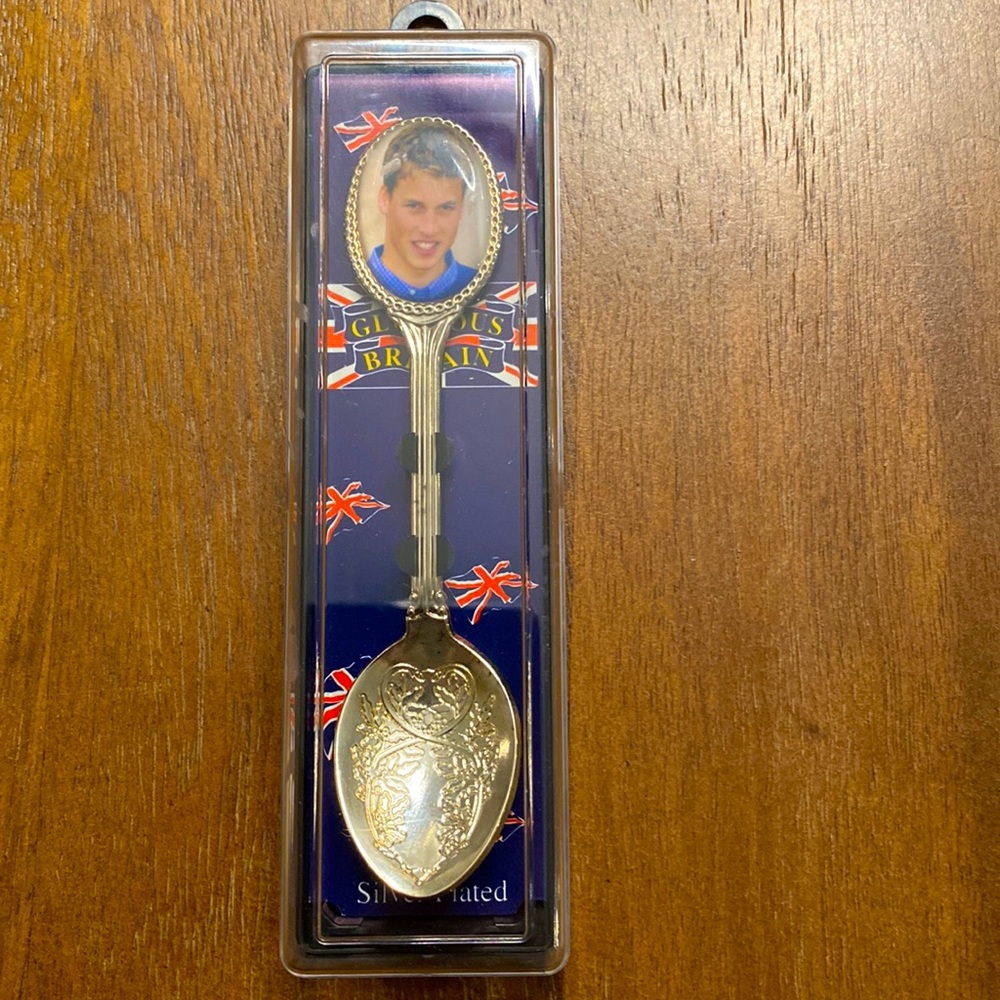 Glorious Britain Prince William keepsake tea spoon
